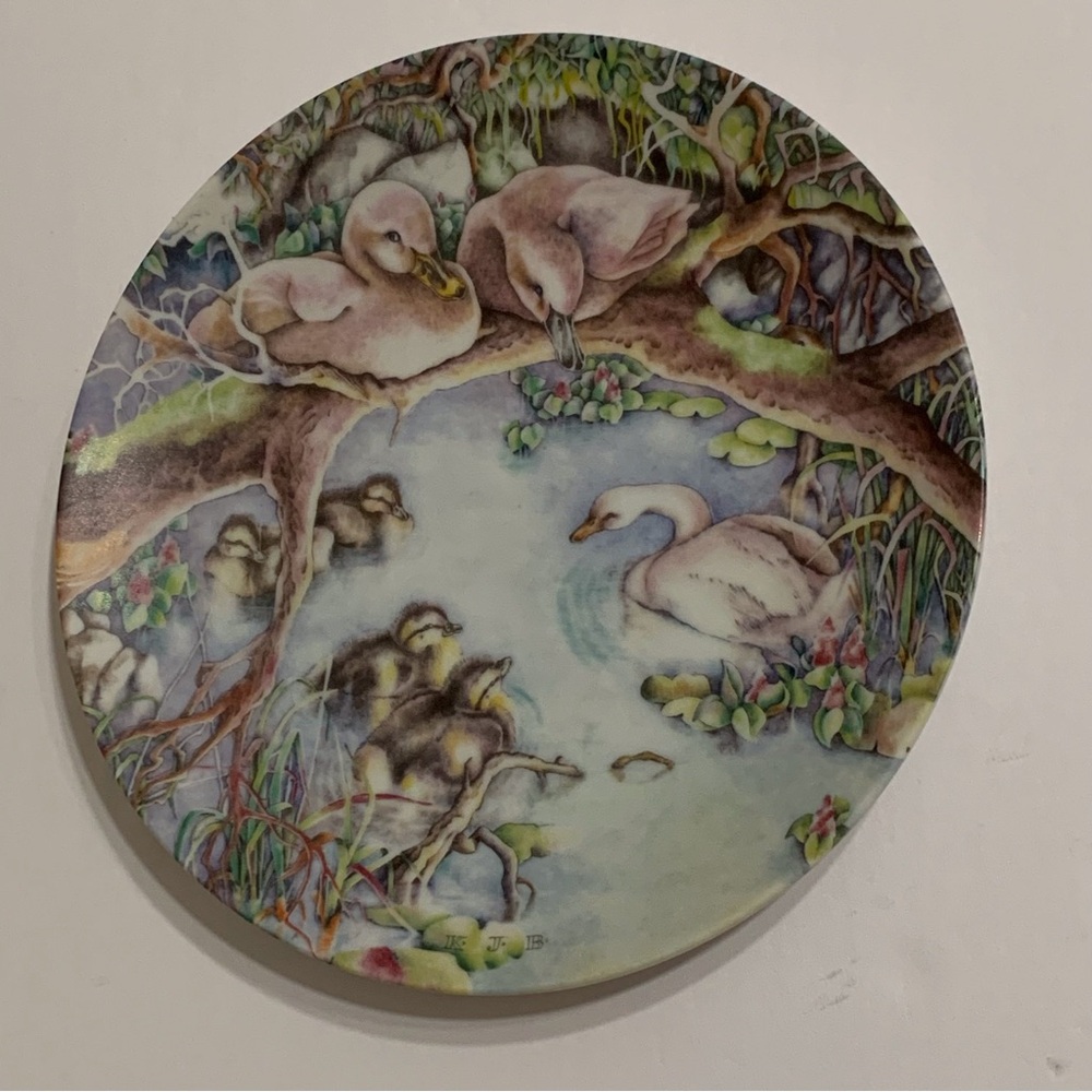 Vintage Duck Wall Decor Plate 1985 Denmark Cottagecore